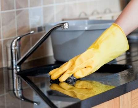 Safe gutter cleaning for a mixed-use building in Waterloo
