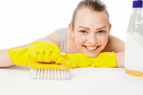 Deep cleaning treatment for tiled flooring in Waterloo