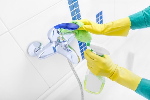 A clean office space maintained by Waterloo cleaners