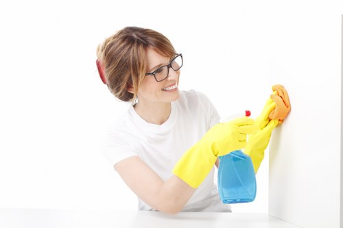 Trusted local cleaning team working in a Waterloo property