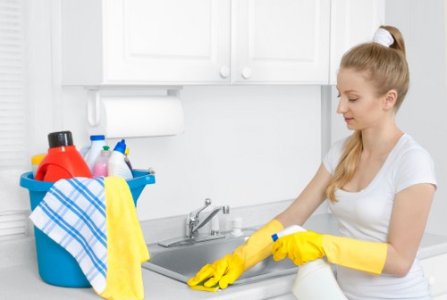 Local Waterloo cleaners handling a commercial deep clean
